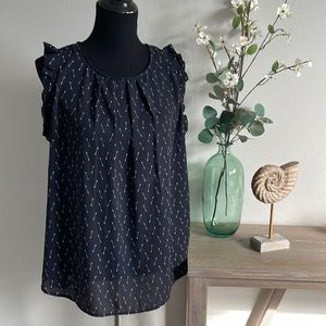 Torrid Ruffle Cap Sleeve Top